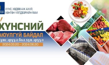 Хүнсний аюулгүй байдал 3 сарын аян"